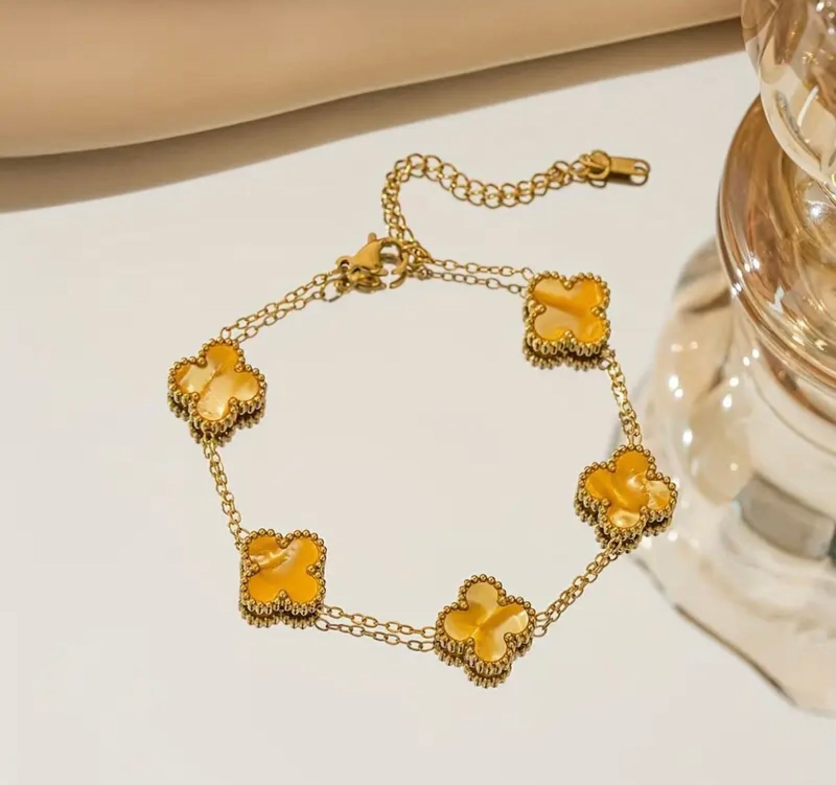 Four Leaf Clover Bracelet