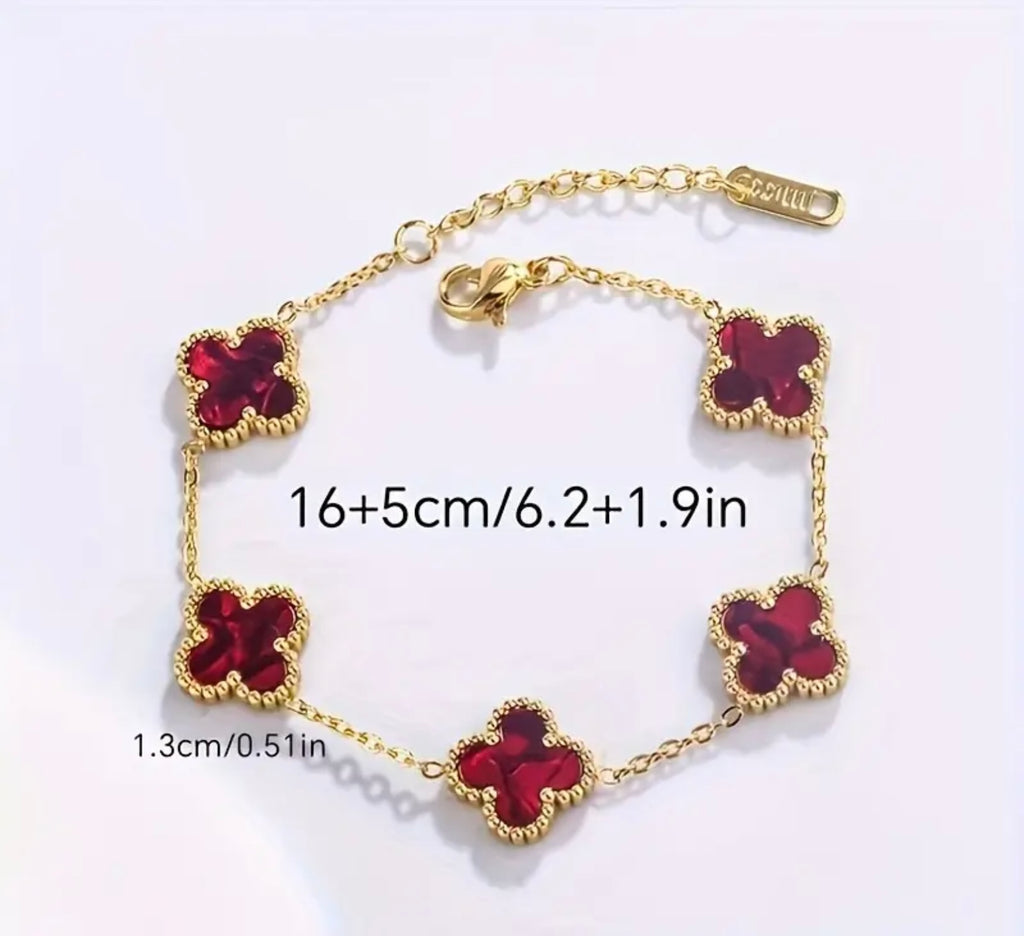 Four Leaf Clover Bracelet