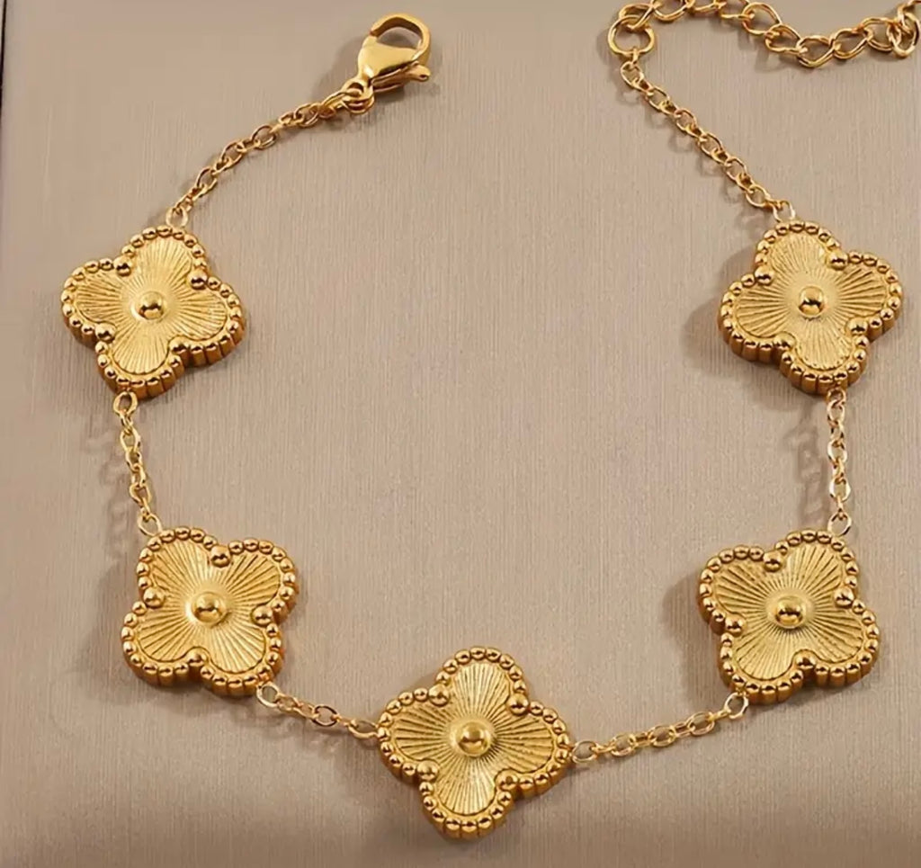 Four Leaf Clover Bracelet