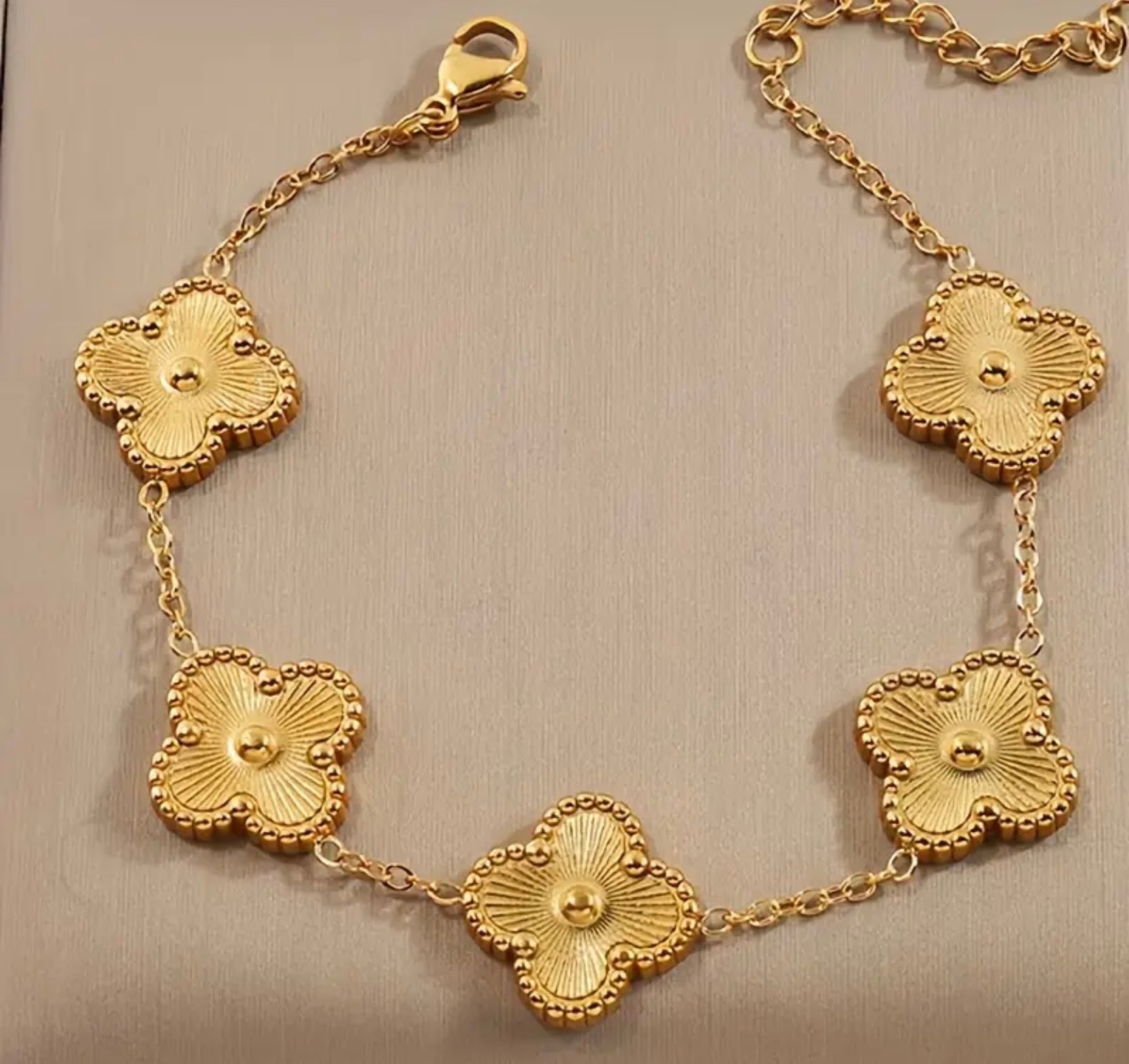 Four Leaf Clover Bracelet