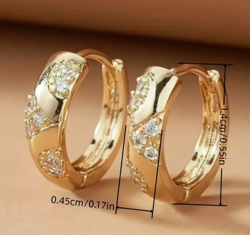 18K Gold Plated Earrings
