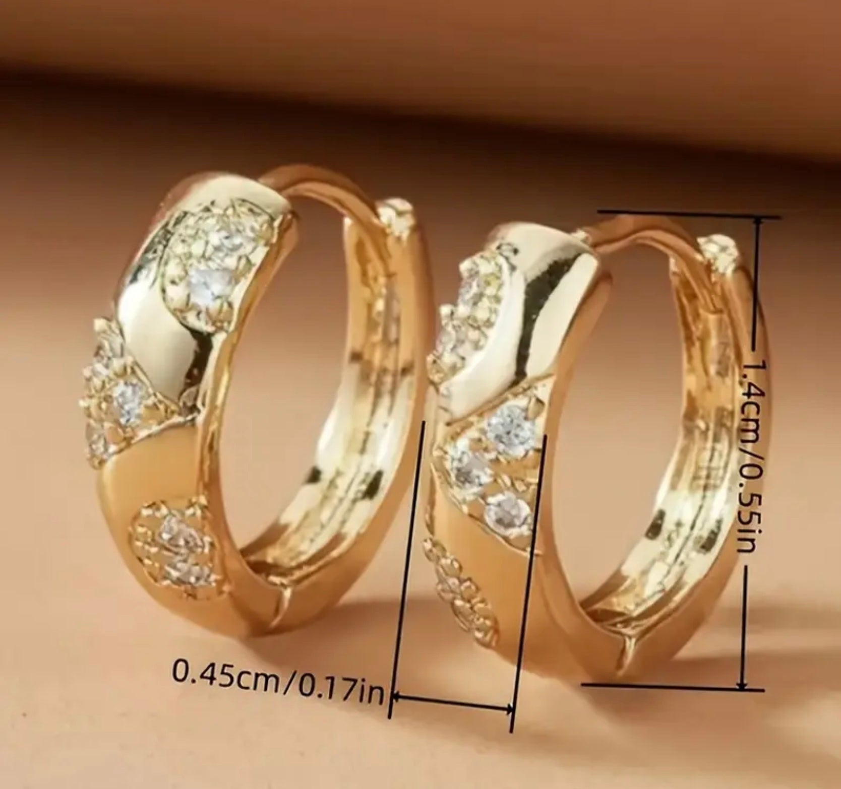 18K Gold Plated Earrings