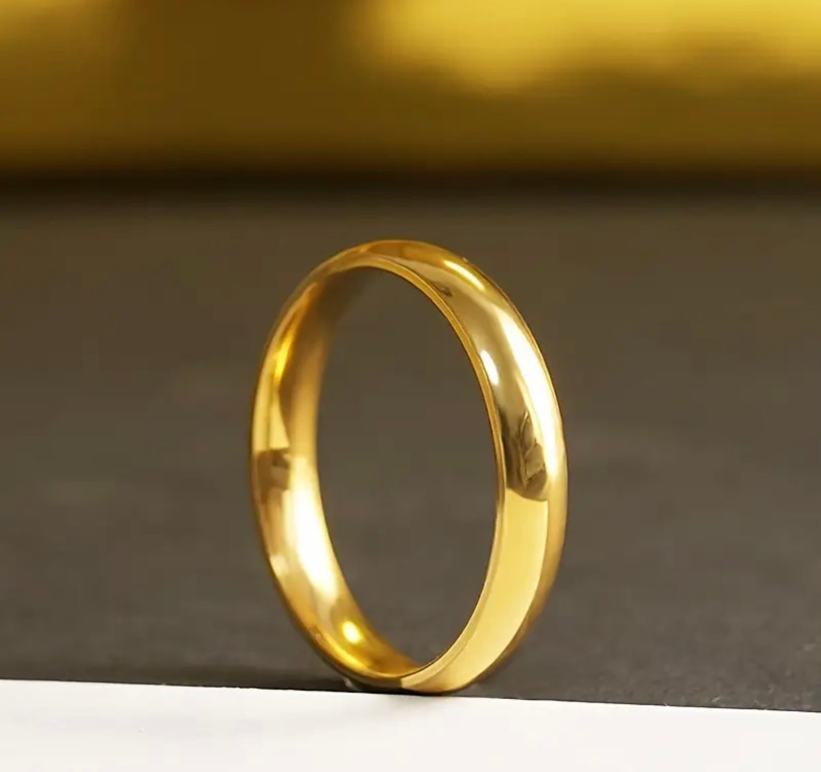3 Stainless Steel Rings