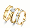 3 Stainless Steel Rings