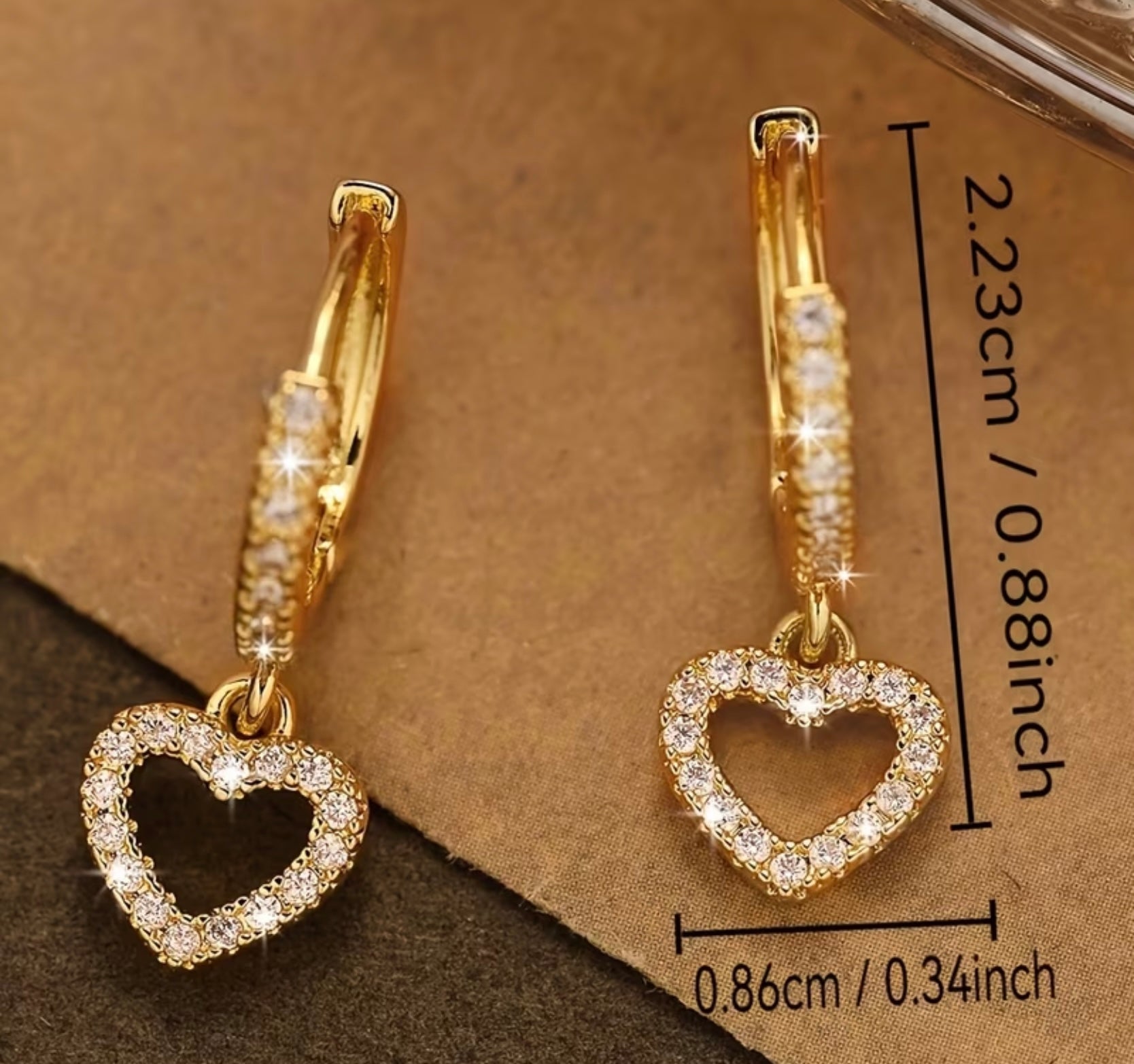 Heart Shaped Earrings