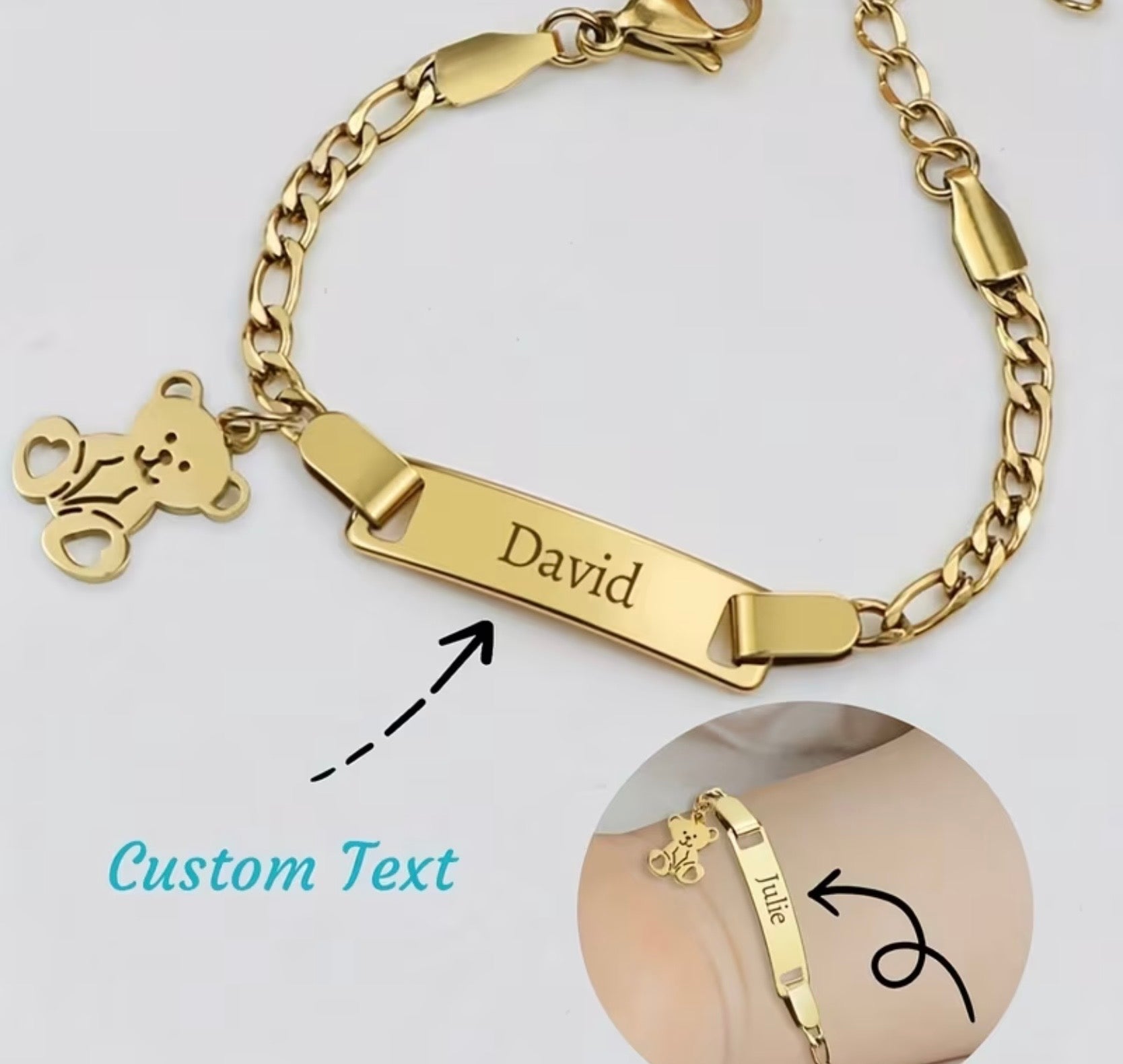 Custom Baby Bracelet