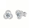 0.5 Carat Moissanite Stud Earrings