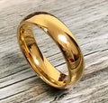 Waterproof Stainless Steel 18K Gold Plated Men’s Ring